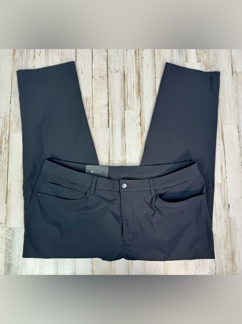 Lululemon ABC Classic Fit Trouser Warpstreme True Black Men's Size 40x29 NWT